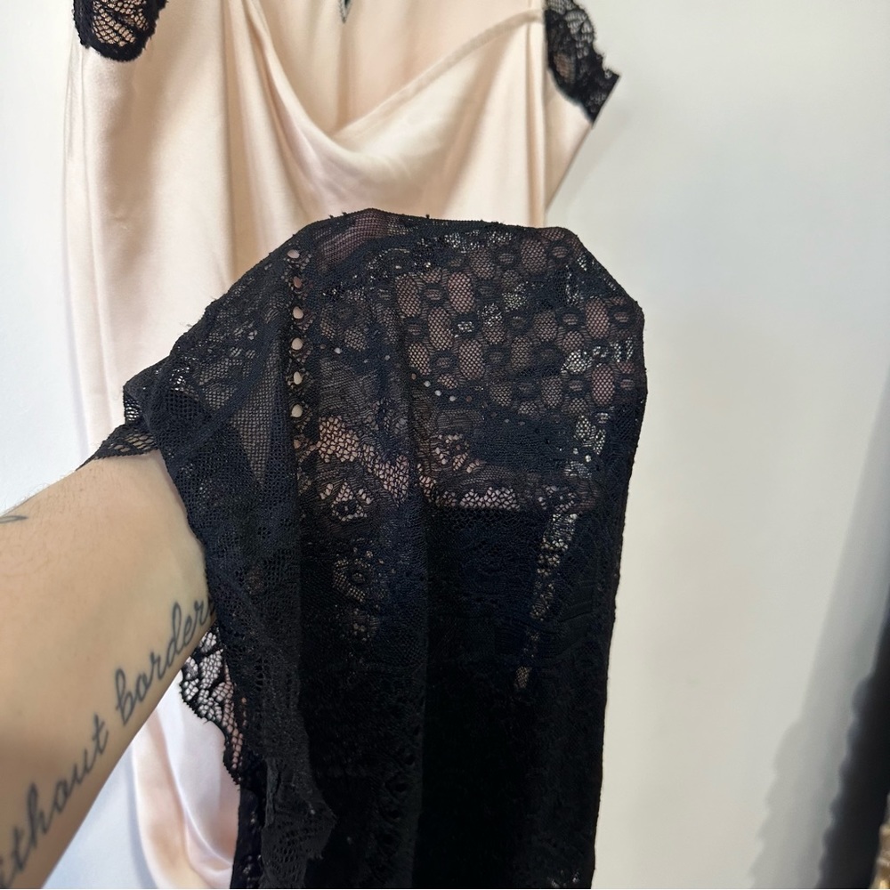 NWT Jonathan Simkhai Trish Patchwork Lace Midi Slip Dress - Picture 5 of 8